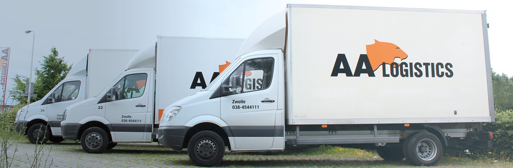 Internationaal transport koeriersbedrijf